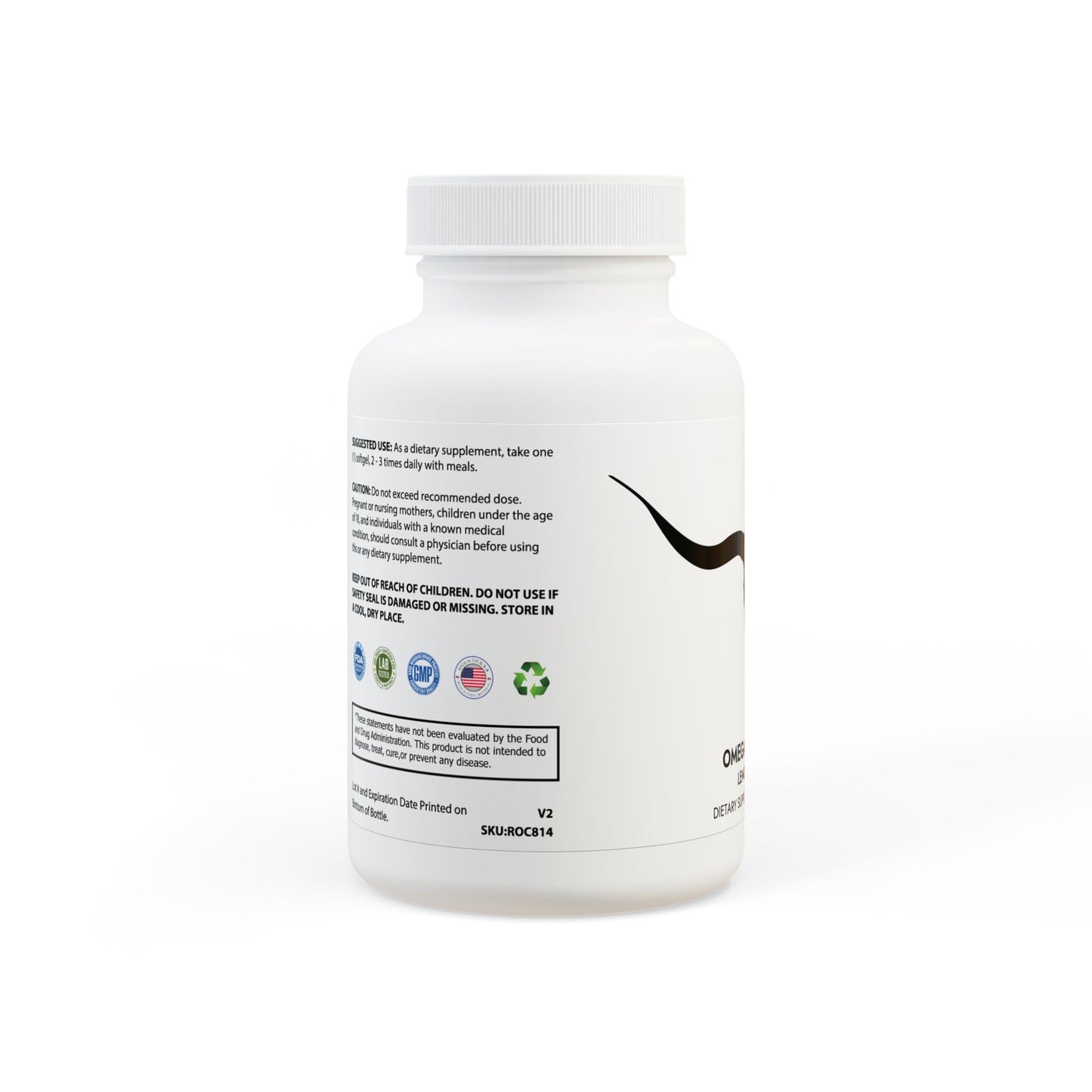 Omega 3 Fish Oil Supplement (60 Softgels)