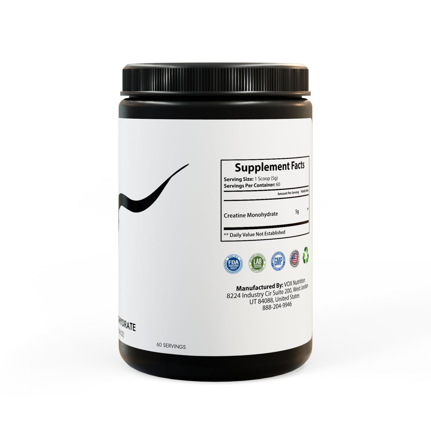 Creatine Monohydrate Supplement (300g, 10.58oz)