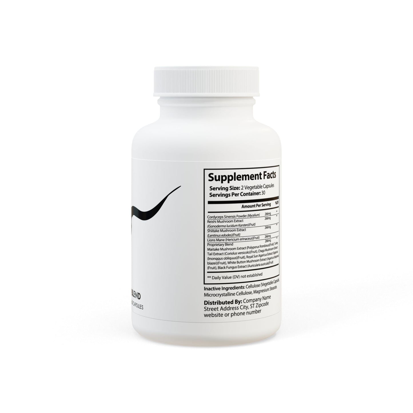 Mushroom Blend Supplement (60 Capsules)