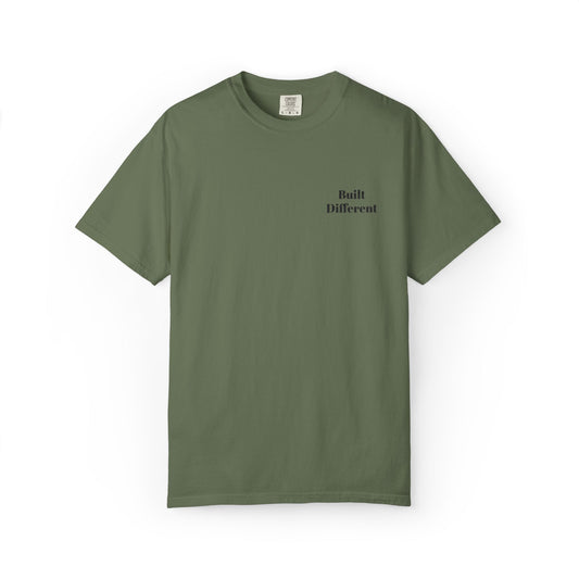 Unique Garment-Dyed Unisex T-Shirt - Feel Different, Casual Wear, Gift for Him, Gift for Her, Everyday Style, Eco-Friendly Fashion
